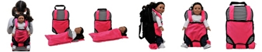 The Queen's Treasures Childs Backpack Doll Carrier, Sleeping Bag Clothes and Accessory Storage